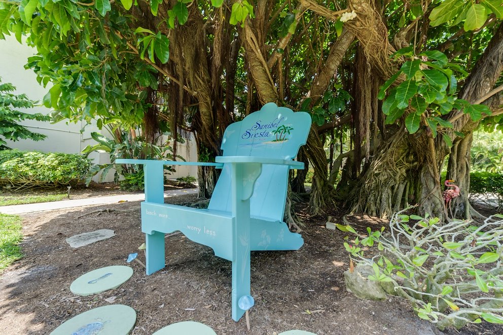 beach chairs on sanibel island